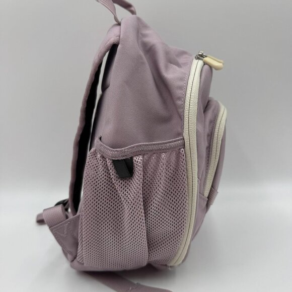 The North Face Lavender Sprout Backpack With Dual Compartments Mesh Side Pockets - Picture 4 of 7